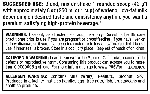 ALLMAX Nutrition - Classic Allwhey Protein Powder, 100% Whey Protein Source, 30 Grams of Protein, Gluten Free, 0 Grams of Trans Fat, Chocolate Peanut Butter 5 Pound