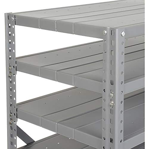 Global Industrial Open Bin Shelving Without Bins, 13 Shelves, 36x12x73