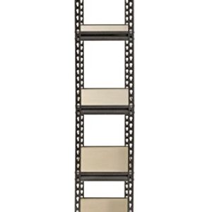 Muscle Rack UR301260PB5P-SV Silver Vein Steel Storage Rack, 5 Adjustable Shelves, 4000 lb. Capacity, 60" Height x 30" Width x 12" Depth