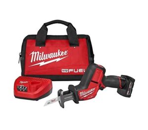 milwaukee 2520-21xc m12 12v lith-ion fuel hackzall reciprocating saw kit