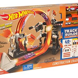 Hot Wheels Track Builder Construction Crash Kit