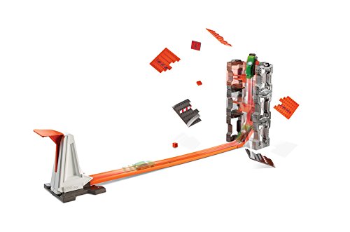 Hot Wheels Track Builder Construction Crash Kit