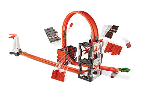 Hot Wheels Track Builder Construction Crash Kit