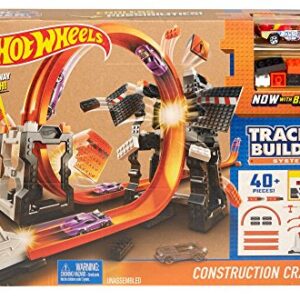 Hot Wheels Track Builder Construction Crash Kit