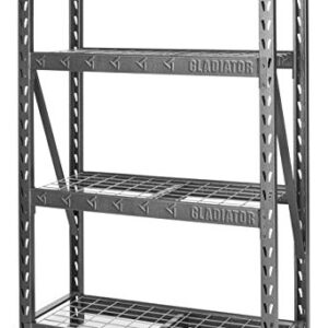 48" Wide Heavy Duty Rack with Four 18" Deep Shelves