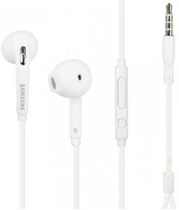 samsung wired headset earphone for 3.5mm jack - white