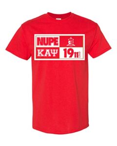 kappa alpha psi flag t-shirt (large, red)