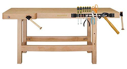 12" Magnetic Tool Holder Strip - A Tool Magnet Bar for Garage Organization, Shop Organization, and Workbench Accessories - Best Gift for Men - Easy To Install in Workshop - Mounting Screws Included.