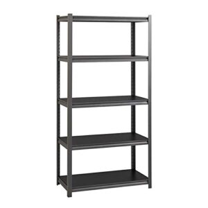 hirsh 3,200 lb capacity iron horse shelving - 5 compartment(s) - 72" height x 36" width x 18" depth