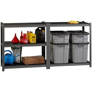 Hirsh 3,200 lb Capacity Iron Horse Shelving - 5 Compartment(s) - 72" Height x 36" Width x 18" Depth