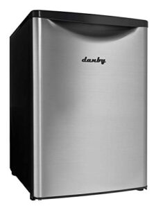 danby dar026a2bsldb compact refrigerators, 2.6, stainless