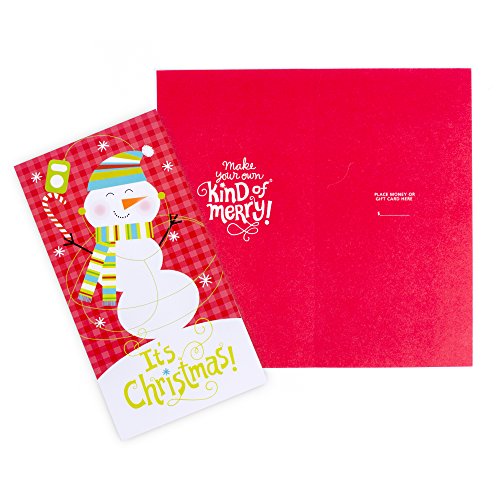 Hallmark Christmas Money or Gift Card Holder Assortment, Blue and Red (10 Cards with Envelopes) (0990XXM5751)