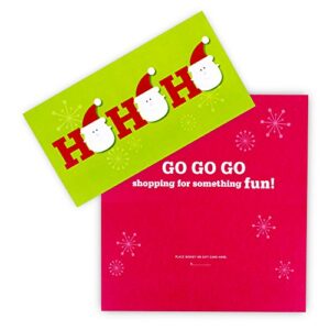 Hallmark Christmas Money or Gift Card Holder Assortment, Blue and Red (10 Cards with Envelopes) (0990XXM5751)