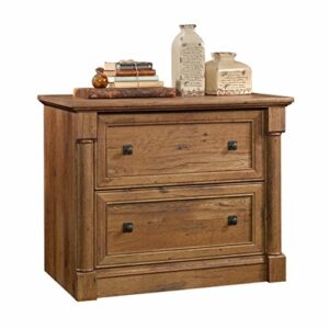 Sauder Palladia File Cabinet, Vintage Oak finish