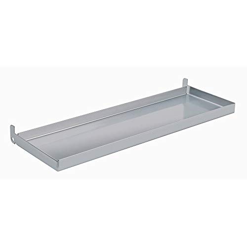 AllSpace 450036-08 Metal Tray 4" X 12"/Wall/Mount/Storage/Garage/PegBoard/Accs-450036-08