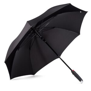 lifetek new yorker fx1 large umbrella for rain - 54 inch windproof golf umbrella automatic open premium quality construction perfect for 2 people wind resistant fast dry canopy strong and sturdy for men and women to keep you dry