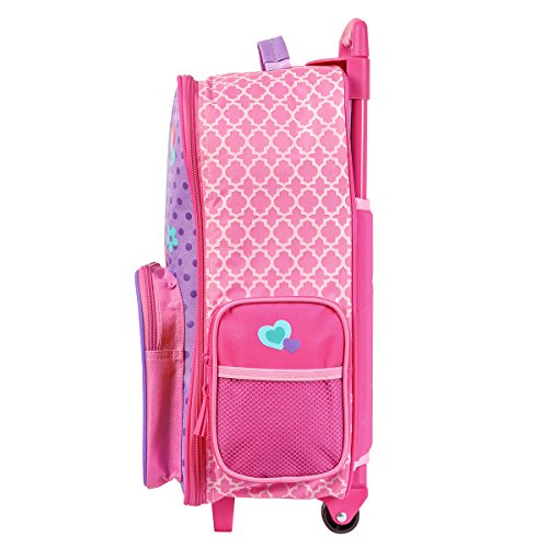 Stephen Joseph Kids' Little Girls Classic Rolling Luggage, Unicorn, One Size