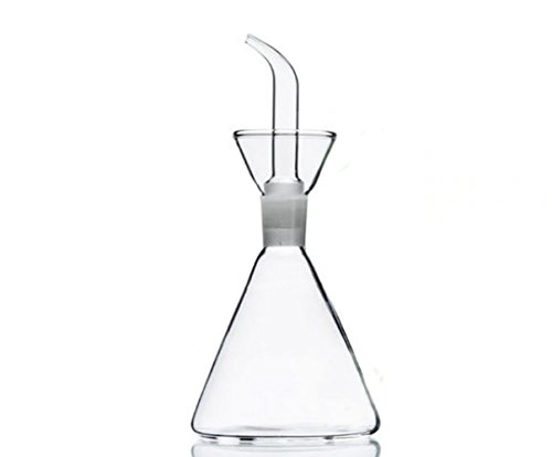 ELETON Olive Oil Dispenser Oil Bottle Glass with No Drip Bottle Spout - Oil Pourer Dispensing Bottles for Kitchen - Olive Oil Glass Dispenser to Control Cooking Vegetable Oil and Vinegar