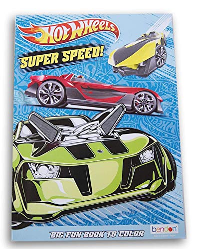 Hot Wheels Go for it Jumbo Color and Activity Book