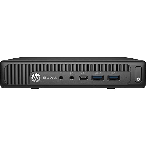 HP EliteDesk 800 G2 Mini Desktop PC: Intel Core i5-6500T Quad-Core 2.50GHz | 500GB HDD | 8GB RAM | Windows 10 Professional (Renewed)