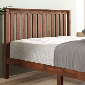 ZINUS Vivek Wood Platform Bed Frame with Headboard / Wood Slat Support / No Box Spring Needed / Easy Assembly, Queen