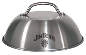 jim beam jb0181 9" burger cover cheese melting dome, silver