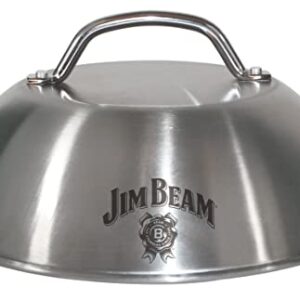 Jim Beam JB0181 9" Burger Cover Cheese Melting Dome, Silver