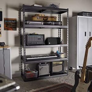 Gladiator 48" Wide EZ Connect Rack with Five 18" Deep Shelves