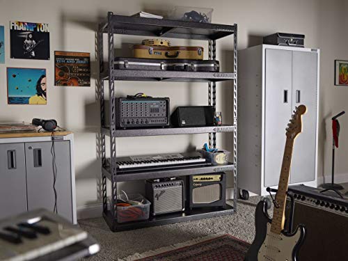 Gladiator 48" Wide EZ Connect Rack with Five 18" Deep Shelves