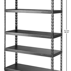 Gladiator 48" Wide EZ Connect Rack with Five 18" Deep Shelves