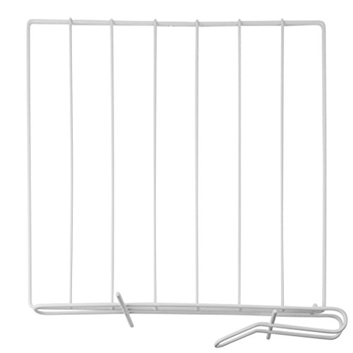 Evelots 8 Pack Shelf Dividers for Wood Shelves, Closet Organization-12 Inches Tall/Reinforced Wide Bottom for Added Stability