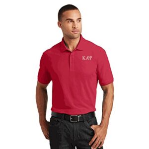 kappa alpha psi polo shirt 2x-large red