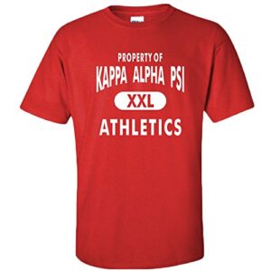 kappa alpha psi athletic tee large red