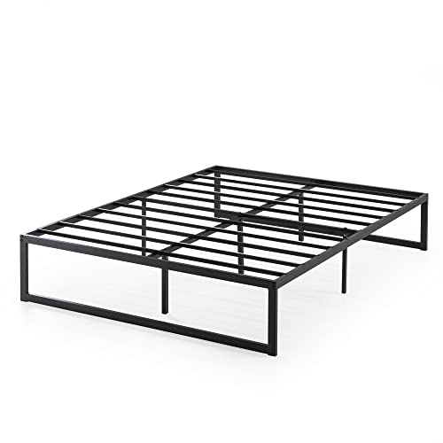 ZINUS Abel Metal Platform Bed Frame / Mattress Foundation with Steel Slat Support / No Box Spring Needed / Easy Assembly, King, Black