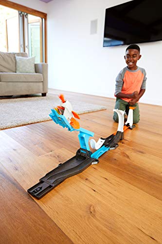 Hot Wheels Track Builder Rocket Launch Challenge playset