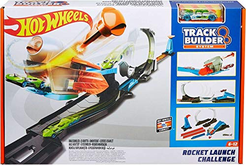 Hot Wheels Track Builder Rocket Launch Challenge playset