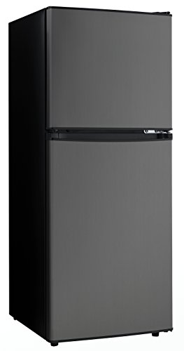 Danby DCR047A1BBSL 4.7 Cu.Ft. Compact Refrigerator, Energy Star Rated Mini Fridge with Auto Defrost and Mechanical Thermostat, Ideal for Apartments, Dorms, Trailers, Cottages, and Condos