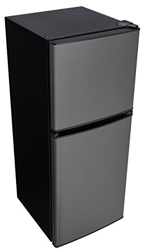 Danby DCR047A1BBSL 4.7 Cu.Ft. Compact Refrigerator, Energy Star Rated Mini Fridge with Auto Defrost and Mechanical Thermostat, Ideal for Apartments, Dorms, Trailers, Cottages, and Condos