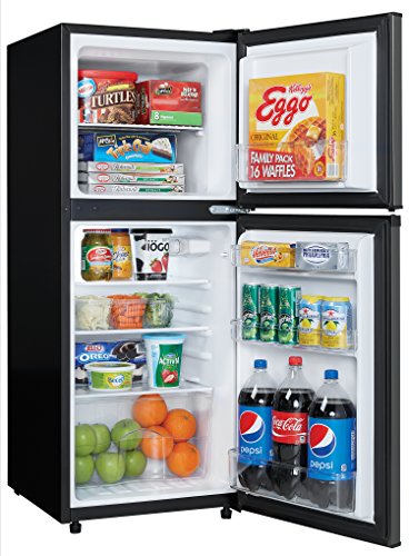 Danby DCR047A1BBSL 4.7 Cu.Ft. Compact Refrigerator, Energy Star Rated Mini Fridge with Auto Defrost and Mechanical Thermostat, Ideal for Apartments, Dorms, Trailers, Cottages, and Condos