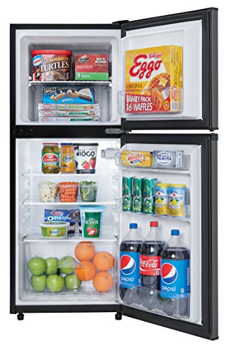 Danby DCR047A1BBSL 4.7 Cu.Ft. Compact Refrigerator, Energy Star Rated Mini Fridge with Auto Defrost and Mechanical Thermostat, Ideal for Apartments, Dorms, Trailers, Cottages, and Condos