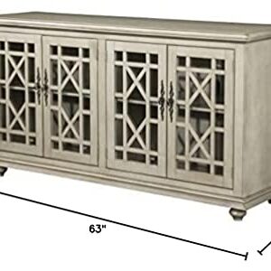 Martin Svensson Home Marche 63" TV Stand, Antique Silver