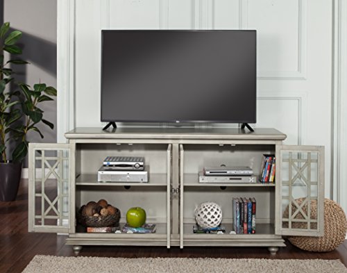 Martin Svensson Home Marche 63" TV Stand, Antique Silver