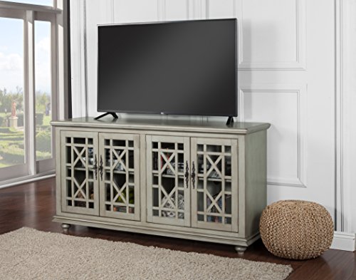 Martin Svensson Home Marche 63" TV Stand, Antique Silver