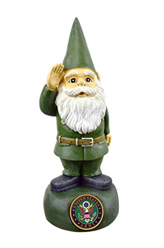 Red Carpet Studios 35161 Military Garden Gnome, United States Army