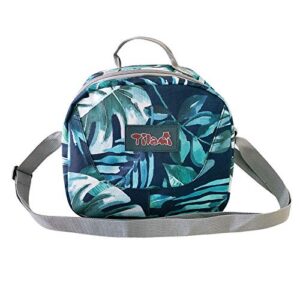 Tilami Rolling Backpack Laptop 18 inch with Lunch Bag, Rainforest