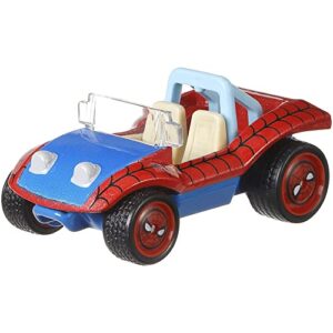 hot wheels spider-mobile vehicle, 1:64 scale