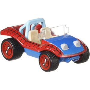 Hot Wheels Spider-Mobile Vehicle, 1:64 Scale