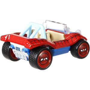 Hot Wheels Spider-Mobile Vehicle, 1:64 Scale