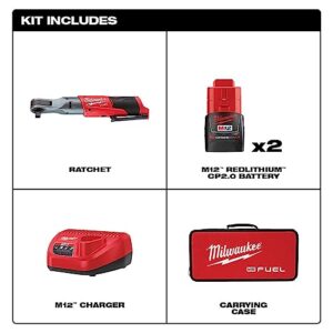 MILWAUKEE M12 FUEL 1/2 in. Ratchet