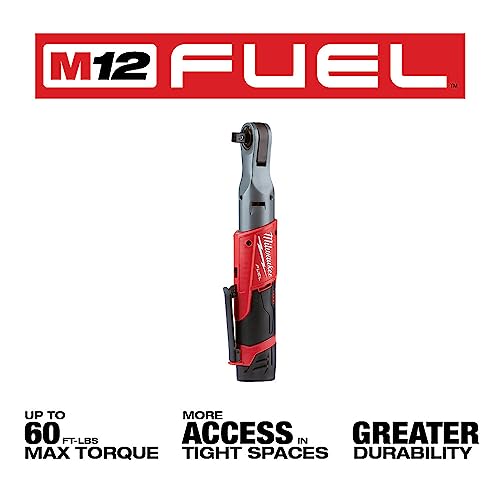 MILWAUKEE M12 FUEL 1/2 in. Ratchet